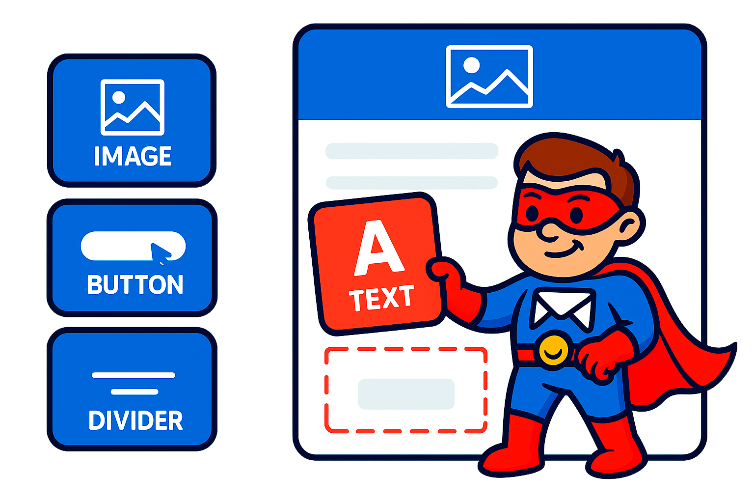 Editor visual intuitivo