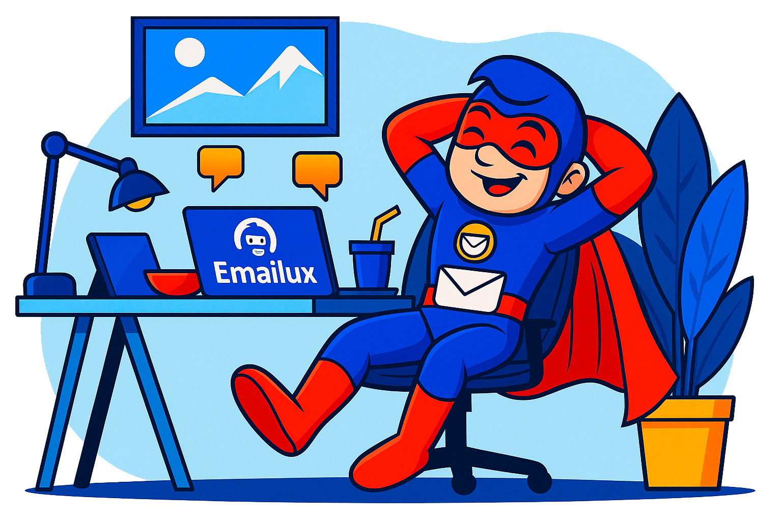 Ilustración Emailux